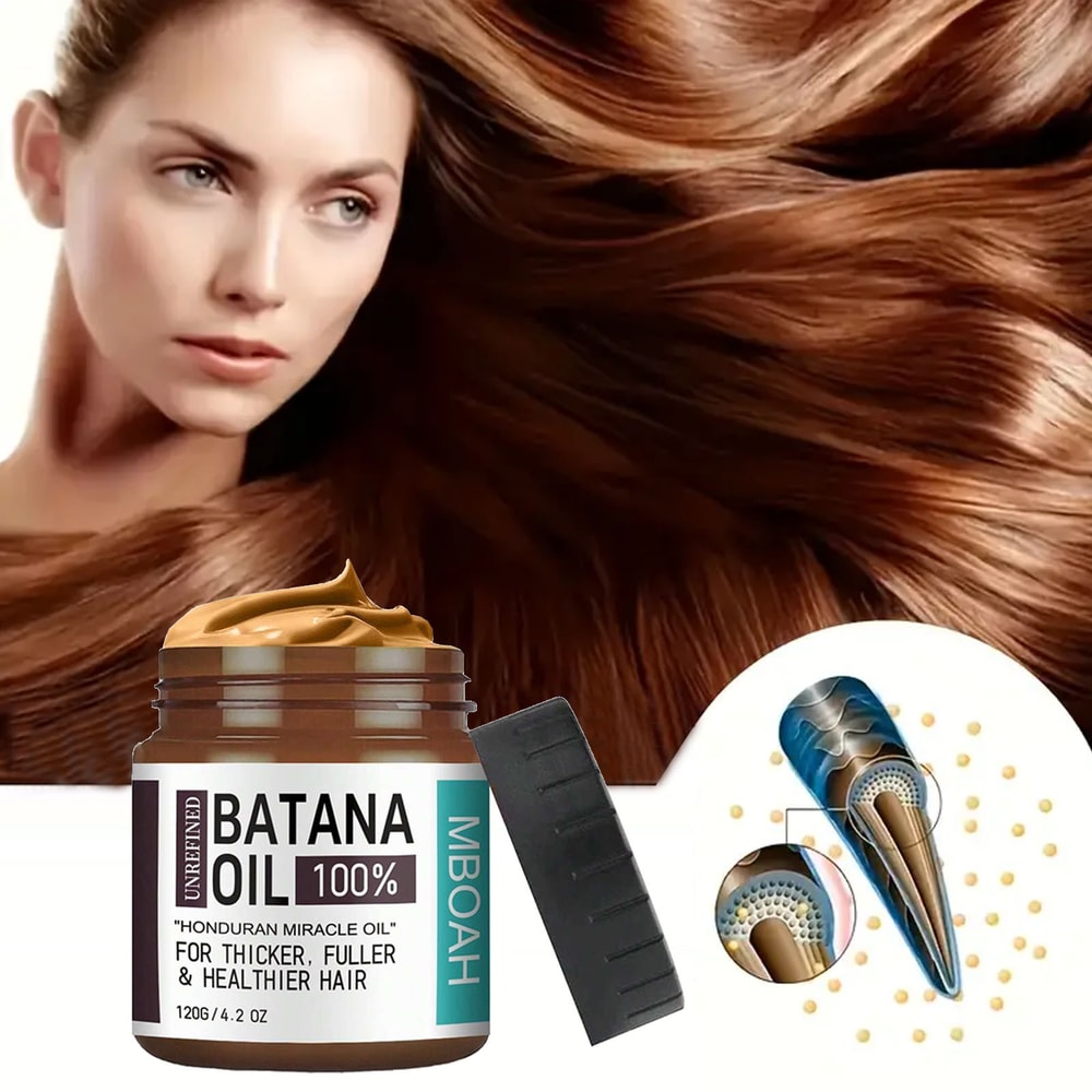 Premium Batana Hair Oil – Repair Damage & Achieve Fuller, Healthier Hair