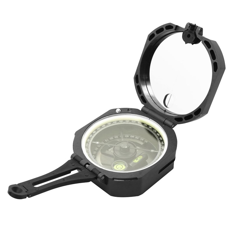 Outdoor Professional Survival Geological Transit Compass Measuring Slope Scale for Camping Hiking Outdoor Tools