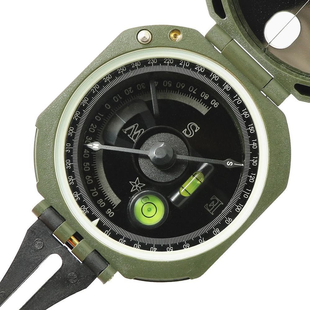 Survival Geological Transit Compass Outdoor Hiking & Camping Tool for Accurate Slope Measurements