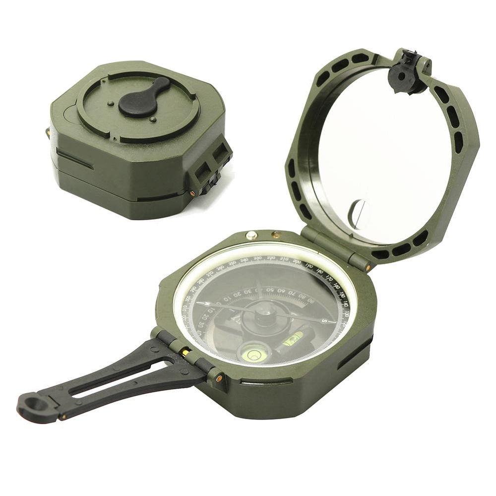 Survival Geological Transit Compass Outdoor Hiking & Camping Tool for Accurate Slope Measurements