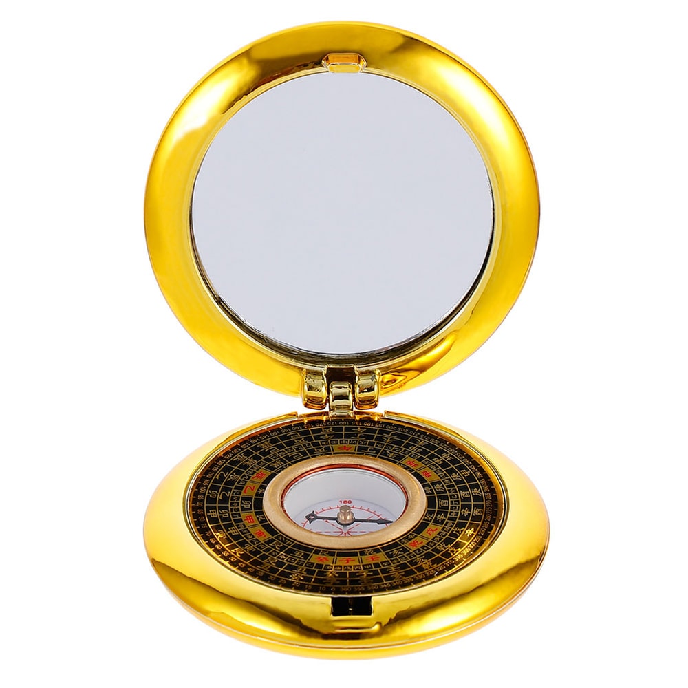 Mini Metal Pocket Compass Compact Outdoor Navigation Tool for Hiking, Camping & Survival