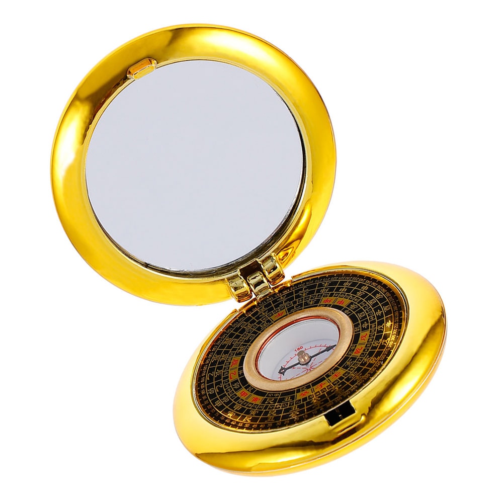 Mini Metal Pocket Compass Compact Outdoor Navigation Tool for Hiking, Camping & Survival