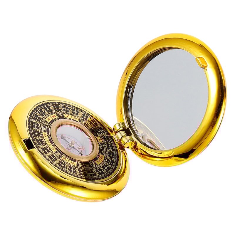 Mini Metal Pocket Compass Compact Outdoor Navigation Tool for Hiking, Camping & Survival