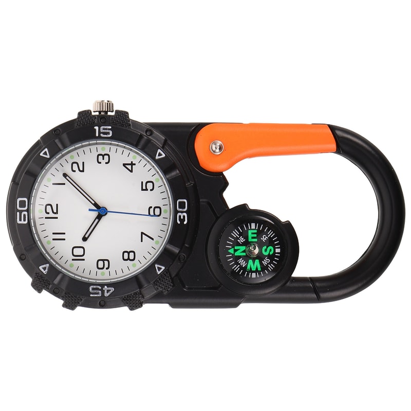 Terrain Carabiner Compass Keychain Ultimate Outdoor Navigation Gear