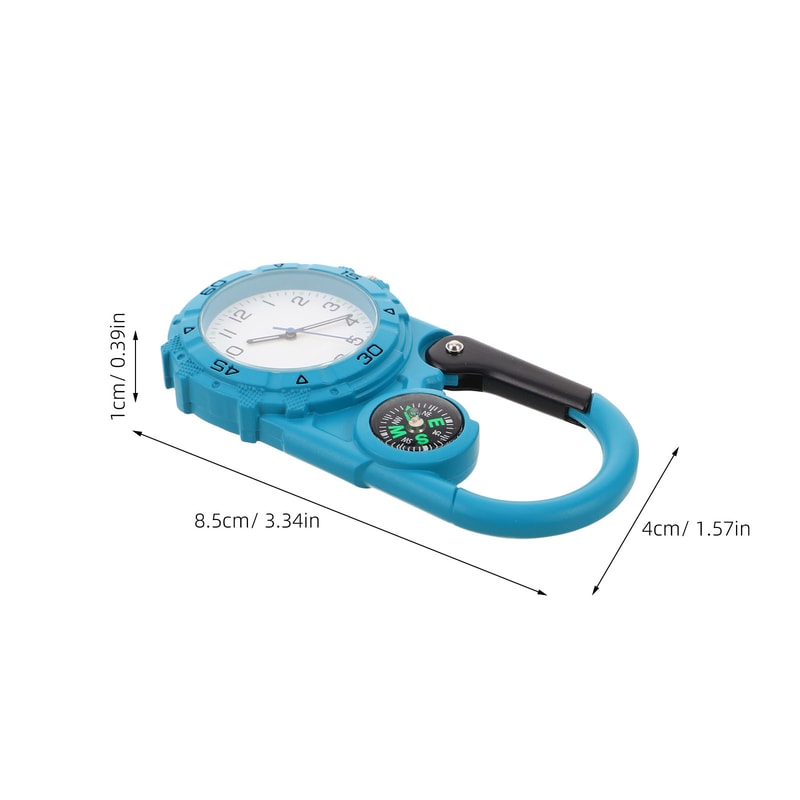 Terrain Carabiner Compass Keychain Ultimate Outdoor Navigation Gear