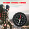 Handheld Mini Compass for Outdoor Adventures Compact Hiking & Camping Survival Navigation Tool