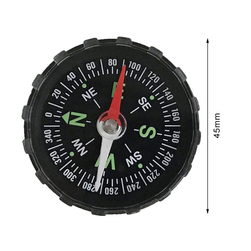 Handheld Mini Compass for Outdoor Adventures Compact Hiking & Camping Survival Navigation Tool