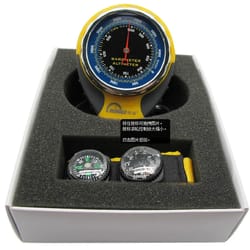 outdoor compass with altimeter, barometer, and thermometer all-in-one outdoor tool for adventurers