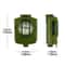 Tactical Survival Compass with Luminous Metal Sight Professional Outdoor Hiking & Climbing Tool