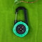 Compass Keychain Carabiner Portable Directional Guide for Hiking & Camping
