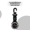 Outdoor Hiking Watch with Compass & Carabiner Survival Sports Pocket Watch for Camping, Hiking, and Backpacking
