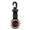 Outdoor Hiking Watch with Compass & Carabiner Survival Sports Pocket Watch for Camping, Hiking, and Backpacking