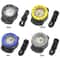Waterproof Outdoor Camping Compass Watch with Luminous Dial and Adjustable Band