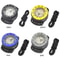 Waterproof Outdoor Camping Compass Watch with Luminous Dial and Adjustable Band
