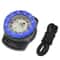 Waterproof Outdoor Camping Compass Watch with Luminous Dial and Adjustable Band