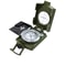 Multifunctional Waterproof Military Compass with Inclinometer - Impact-Resistant Navigation Tool for Hiking and Camping