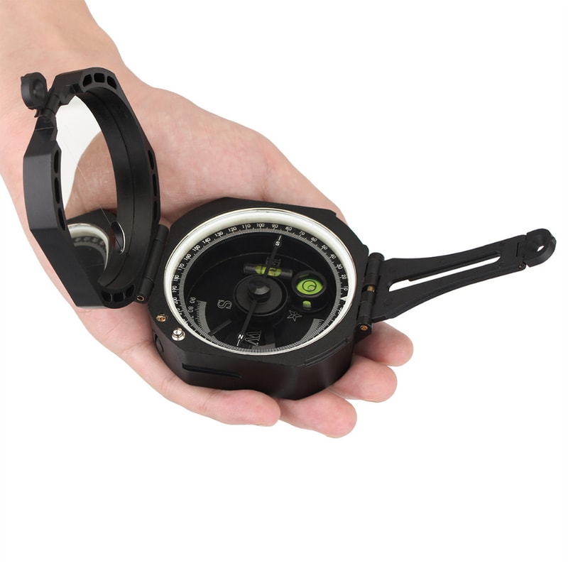 Professional Military Compass Outdoor Survival Pocket Compass For Camping Hiking 2