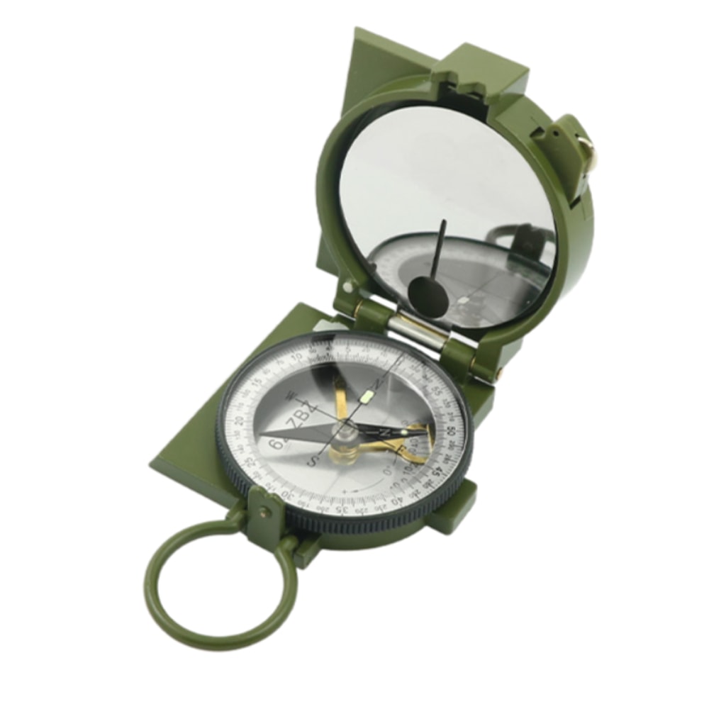 High-Precision Tactical Fluorescent Compass for Outdoor Adventures