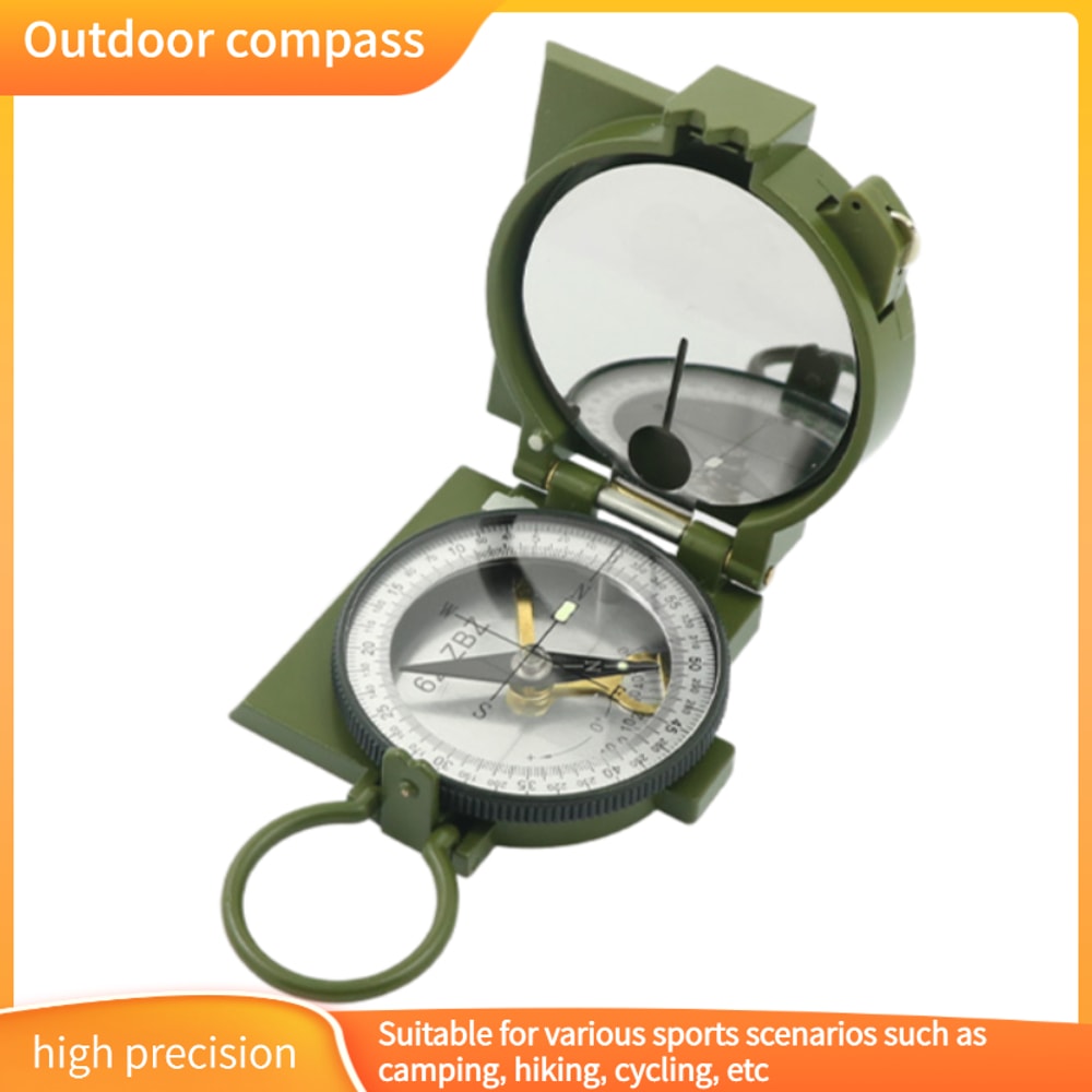 High-Precision Tactical Fluorescent Compass for Outdoor Adventures