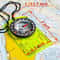 Professional Waterproof Camping Compass - Hiking Backpack Essential, Survival Gift for Outdoor Navigation & Map Reading