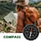 Waterproof Hiking Compass For Survival Orienteering Multifunctional Lensatic Navigation Tool 2