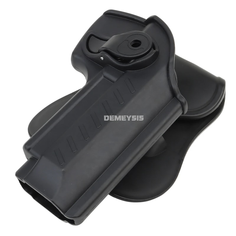 Tactical Right Hand Gun Belt Holster Secure Carry Quick Draw 1