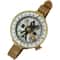 Vintage Russian Design Metal Compass Small Portable Survival Camping Equipment for Outdoor Adventures