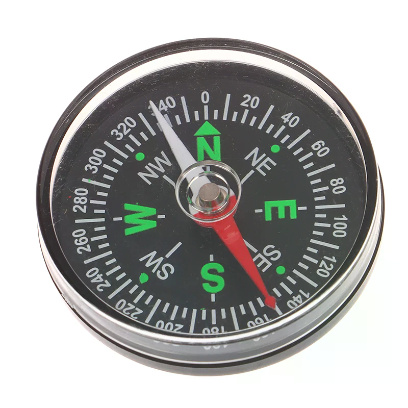 Handheld Pocket Compass for Reliable Outdoor Navigation and Camping Survival