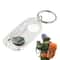 Mini Survival Carabiner Keychain with Compass & Thermometer