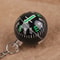 Portable Ball Compass Keychain Durable Outdoor Survival Tool