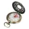 Retro Bronze Pocket Compass Antique Survival Gear for Hiking, Navigation & Outdoor Adventure