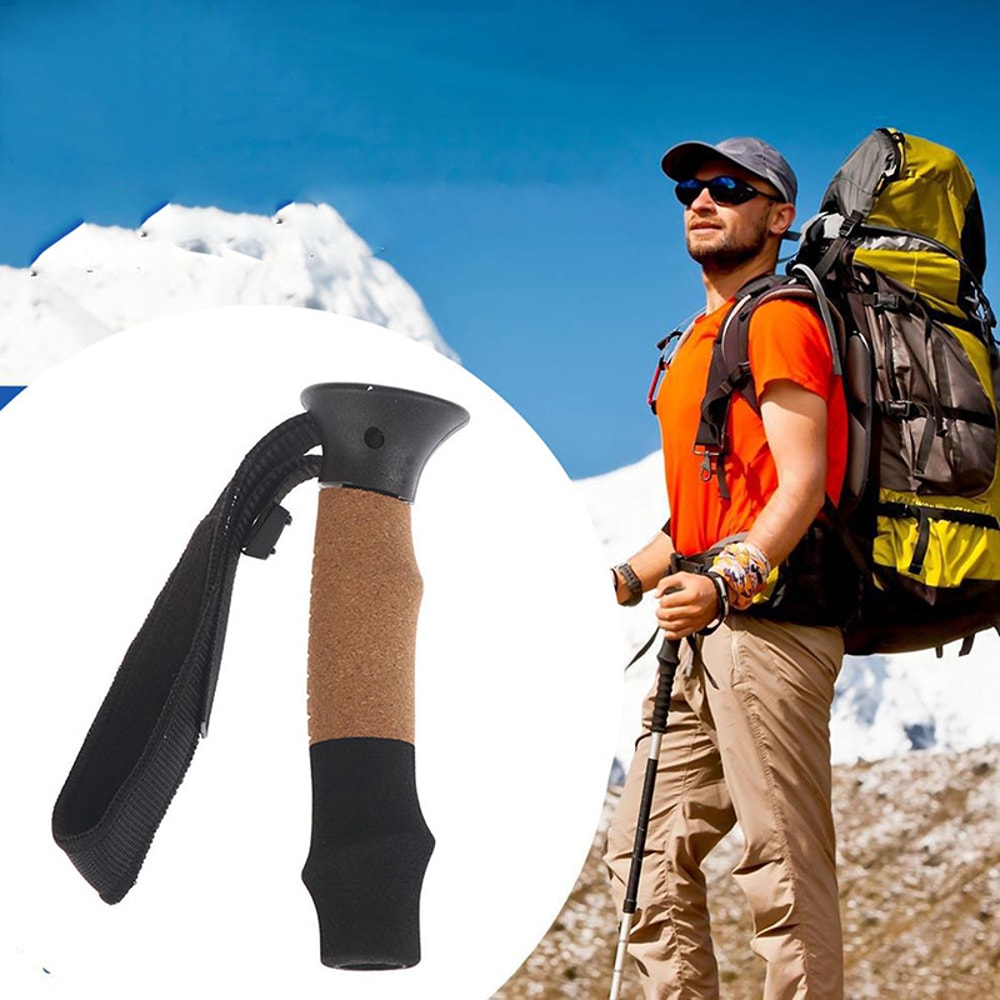 Ergonomic T-Handle Replacement Grip for Trekking Poles & Walking Sticks