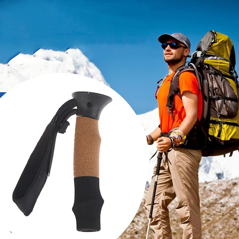 Ergonomic T-Handle Replacement Grip for Trekking Poles & Walking Sticks