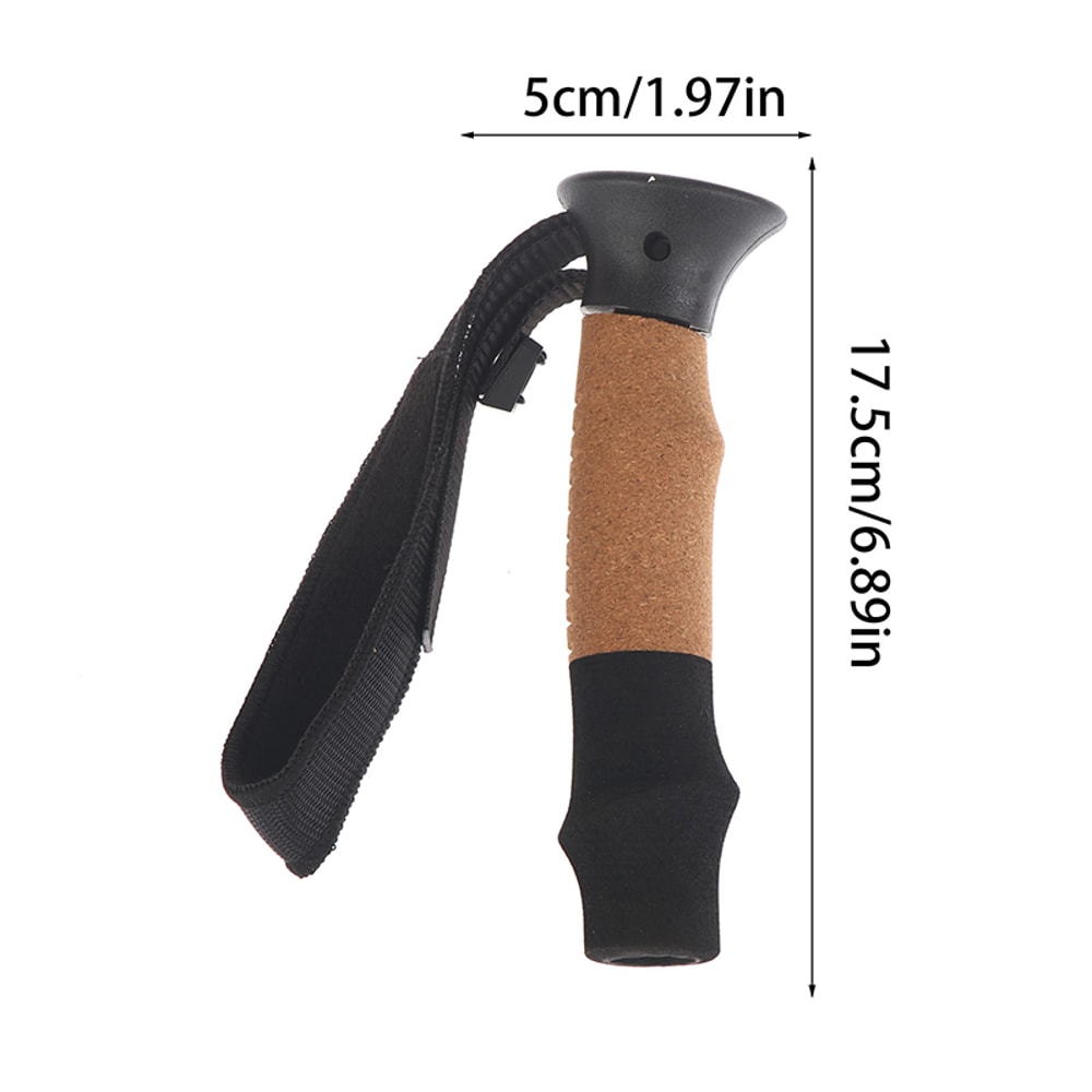 Ergonomic T-Handle Replacement Grip for Trekking Poles & Walking Sticks