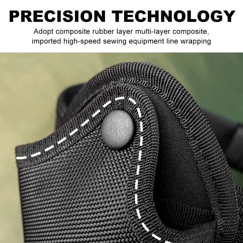 Tactical Handcuff Pouch Quick Release Molle Case For Duty Belts Vests 3