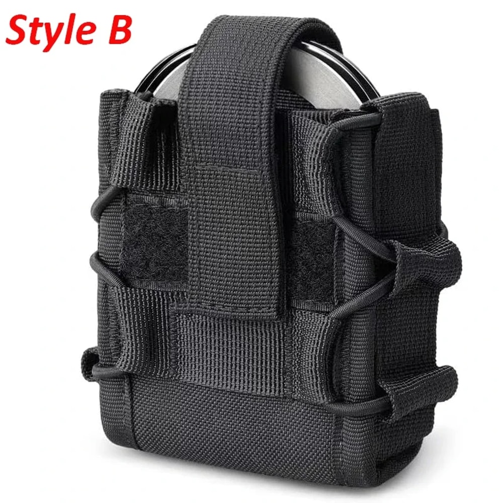 Tactical Handcuff Pouch Quick Release Molle Case For Duty Belts Vests 7