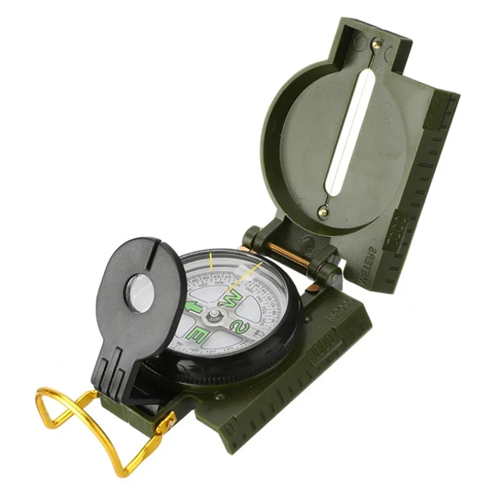 Portable Compass for Outdoor Adventures Precision Navigation for Hiking, Camping, and Survival Trips