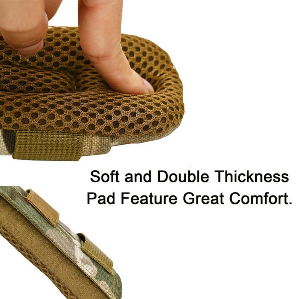 Tactical Molle Vest Shoulder Strap Pad Nylon Mesh Comfort Cushion for Hiking Backpacks