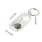 Mini Keychain Camping Compass with Thermometer Survival Tool for Outdoor Adventures