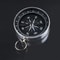 Outdoor Survival Compass for Hiking & Camping Black Navigation Tool for Wild Adventures