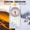 Portable Navigation Compass Map Ruler Professional Scouting & Travel Scale for Backpacking
