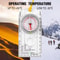 Portable Navigation Compass Map Ruler Professional Scouting & Travel Scale for Backpacking