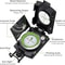 Military Compass for Sighting Waterproof, Durable, Inclinometer Multifunctional Navigation Compass