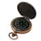 Vintage Flip Pocket Watch Compass Retro Zinc Alloy Classic Navigation Compass for Outdoor Hike & Survival Gift Collect