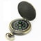 Vintage Flip Pocket Watch Compass Retro Zinc Alloy Classic Navigation Compass for Outdoor Hike & Survival Gift Collect