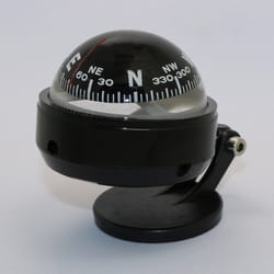 adjustable magnetic navigation compass for car, boat & outdoor use