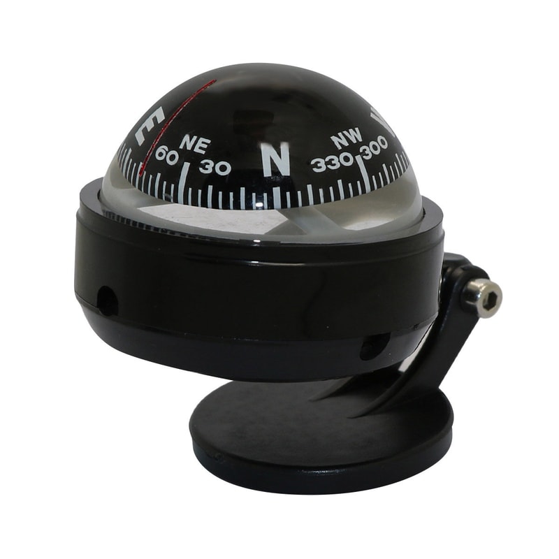 Adjustable Magnetic Navigation Compass for Car, Boat & Outdoor Use
