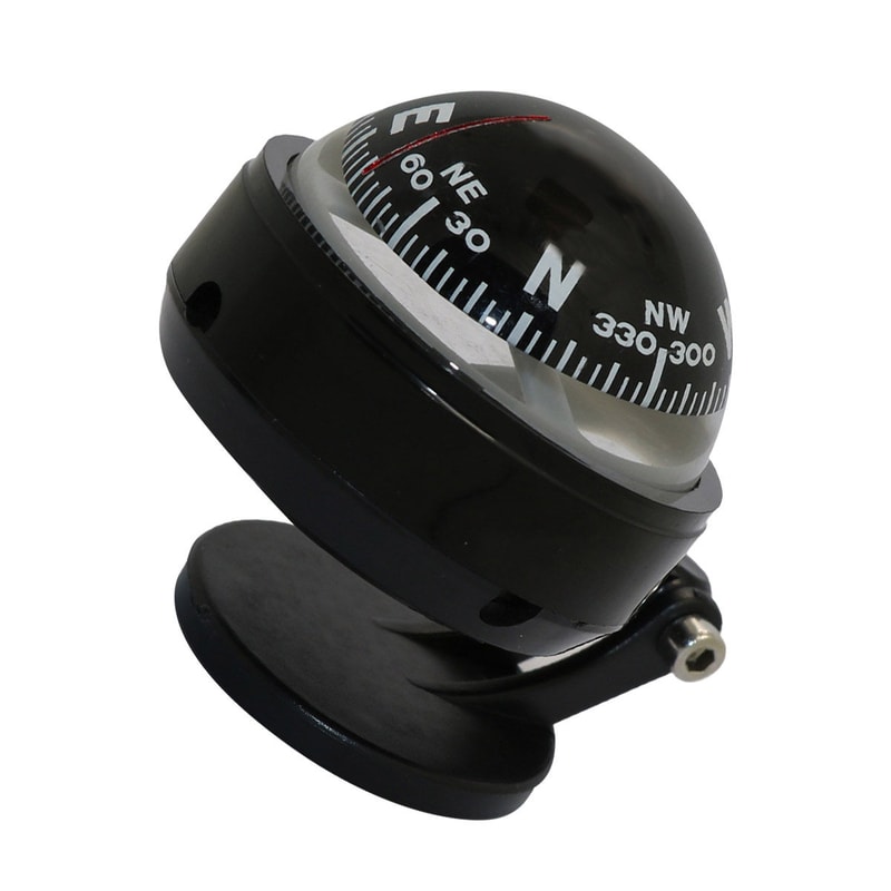 Adjustable Magnetic Navigation Compass for Car, Boat & Outdoor Use