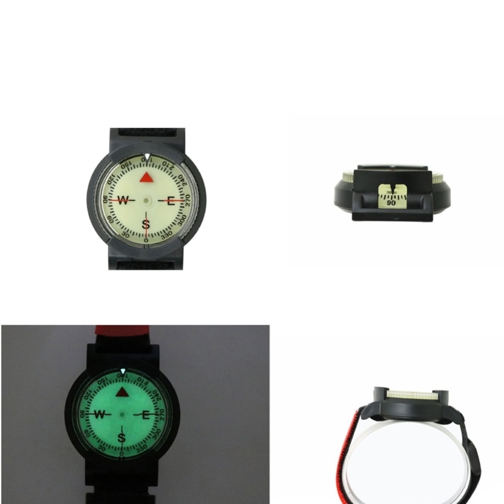 Premium Scuba Dive Wrist Navigation Compass with Luminous Dial
