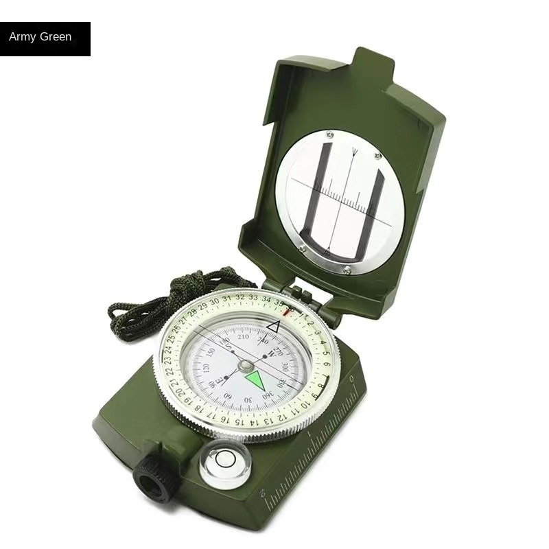 Military Precision Waterproof Compass for Hiking, Climbing & Outdoor Survival